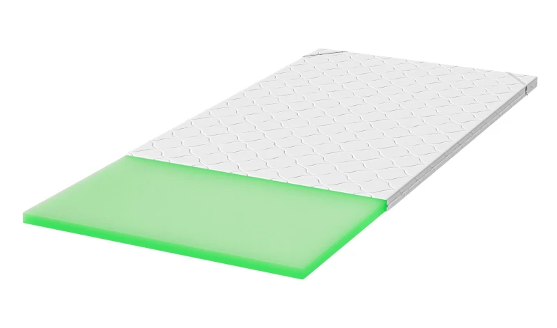 Materac nawierzchniowy pianka elastyczna PUR 5 cm H3 nakładka topper