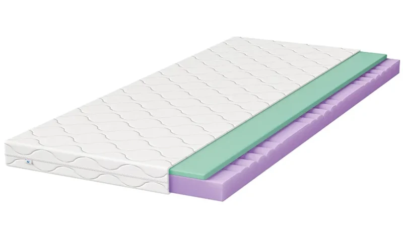 Materac piankowy 15 cm ADDISON strefowy wygodny z pokrowcem