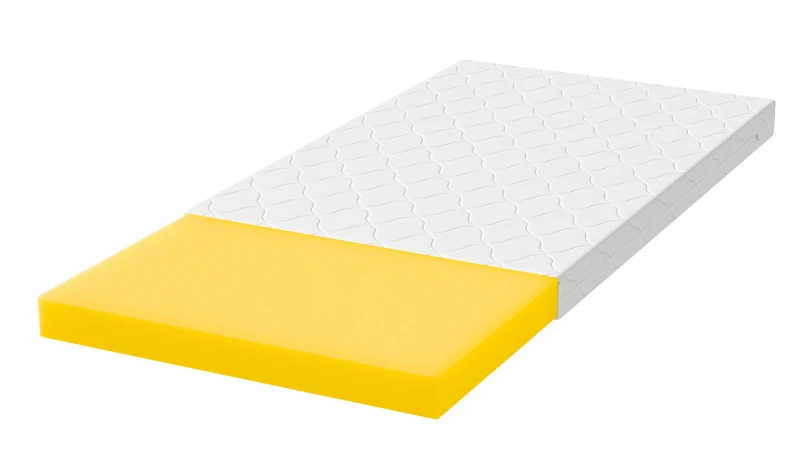 Materac piankowy wygodny hipoalergiczny 8 cm LUNA